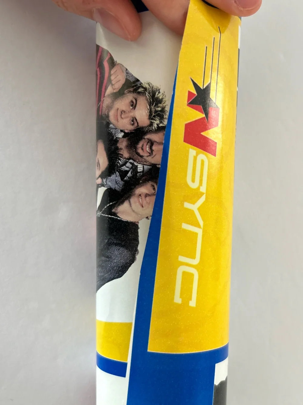 *NSYNC Rare Vintage Wrapping Paper Roll - Good Condition (Measures 64” x 30.5”)